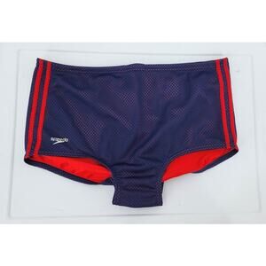 Men's Speedo Swim Briefs Vintage Blue Size 32 Drawcord